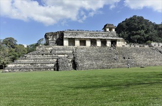 Pre-Columbian Maya site of Palenque