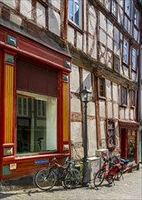 Half-timbered house in the old town of Limburg