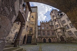 Inner castle courtyard