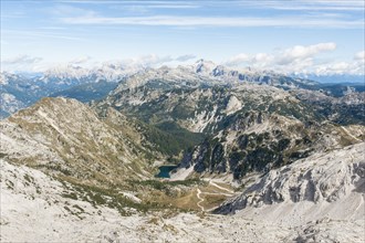 View from the top of Krn (2. 244 m)