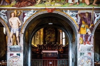 Renaissance fresco by the Italian artist Bernardino Luini