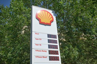 Display fuel prices