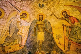 Fresco with Archangel Michael