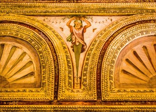 Artistic ceiling in Palazzo Duccale