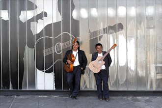 Mexican musicians at Plaza Garibaldi