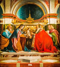 Bartolomeo Montaga: Presentation of Jesus in the Temple