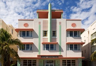 Art Deco District around Ocean Drive in Miami Beach