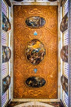Painting gallery inside the Cattedrale di Sant'Agata