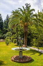 Subtropical Botanical Garden on the Brissago Islands in Lake Maggiore