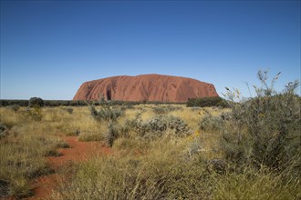 Uluru view from the western side