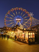 Ferris wheel at the Christmas market