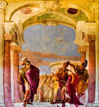 Villa Valmarana ai Nan with frescoes by Giovanni Battista Tiepoloi