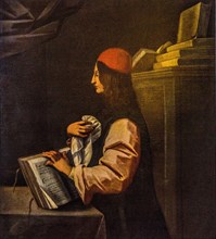 Copy of a portrait by Giovanni Pico delle Mirandola