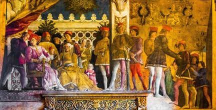 Fresco cycle: The Gonzaga Court