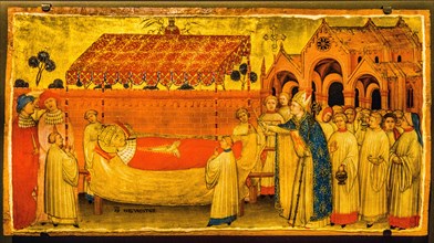 Battista da Vicenza: Death of Saint Sylvester