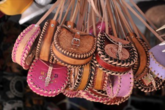 Leather bags as souvenirs