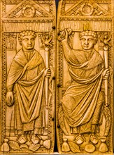 Boethius diptych in ivory