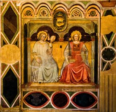Council Chamber entirely painted with 15th century astrological and religious fresco cycle