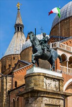 Equestrian statue of Gattamelata by Donatello