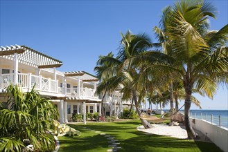 Hotel on the beach in Key West