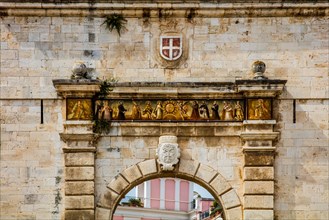 Gate to a palazzo