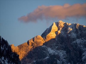 Summit of the Hochtor Group in the evening light