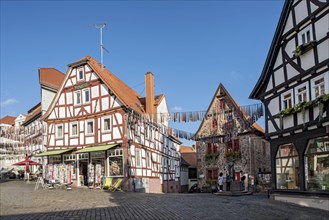 Half-timbered house old brewery