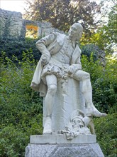 William Shakespeare Monument in the Park on the Ilm