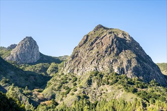 Roque de Ojila and Roque Carmona rock towers