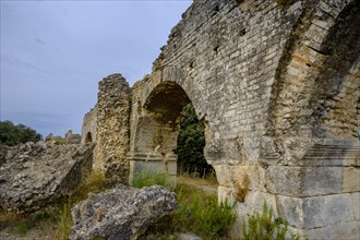 Aqueduc Romain de Barbegal near Fontvieille