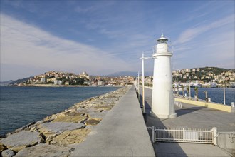 Harbour with lighthouse in Porto Maurizio