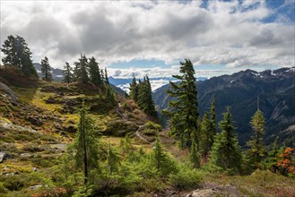 Mountain landscape at Huntoon Point