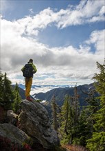 Hikers at Huntoon Point