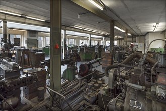 Turning shop of a former valve factory