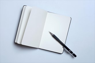 Notebook and mechanical pencil
