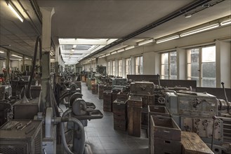 Turning shop of a former valve factory