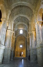 Barrel vault in the monastery of Sant Pere de Rodes
