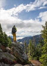 Hikers at Huntoon Point