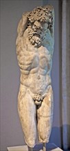 Roman statue of the satyr Marsyas