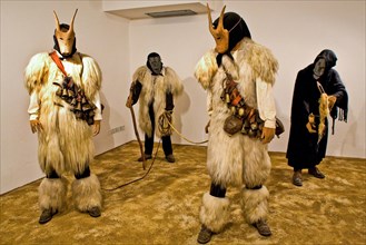 Kaneval masks of shepherds and farmers of Barbagia