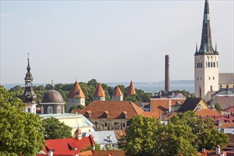 View of the Old Town with City Wall