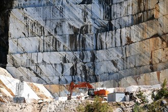 Marble quarrying area of Carrara