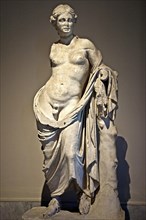 Greek statue of a hermaphrodite from Pergamon