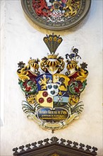 Coats of arms of German-Baltic noble houses in the Cathedral Church of St. Mary