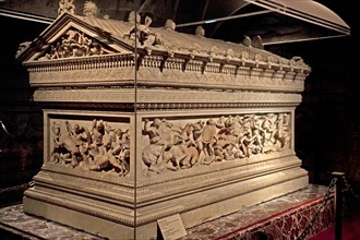Alexander's sarcophagus from the royal necropolis of Sidon