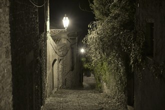Lonely old town alley