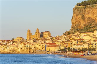 View of Cefalu town