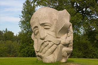 Sculpture park by Latvian sculptor Indulis Ranka