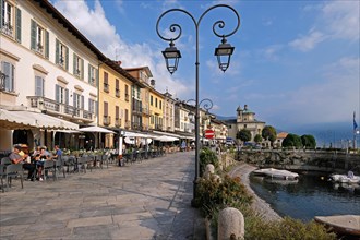 Promenade of Cannobio on Lake Maggiore