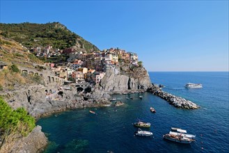 One of the 5 villages of the Cinque Terre on the Italian Riviera